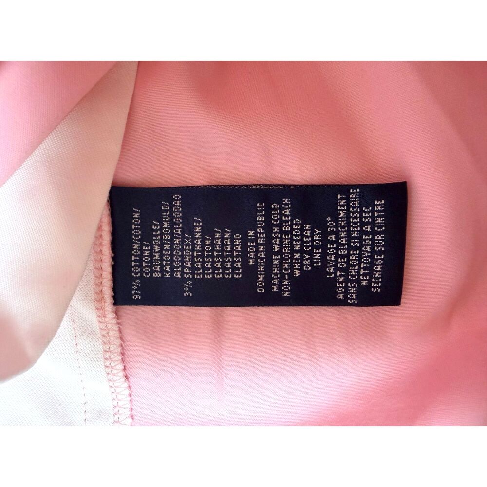 Ralph Lauren Golf  pink Cotton Blend trousers WOMENS sz 6 - Picture 5 of 8
